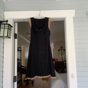 Dress Katayone Adeli Black w lace midi